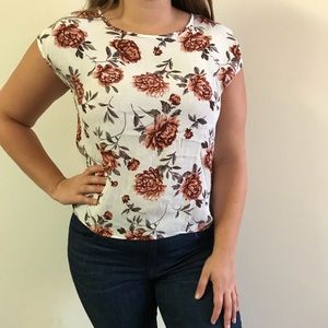 Forever 21 cap-sleeved blouse